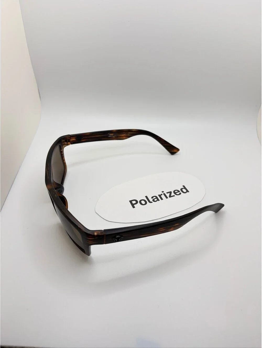 Unsinkable Polarized Echo Cedar/Brown Sunglasses Wood Grain Frames Brown Lense